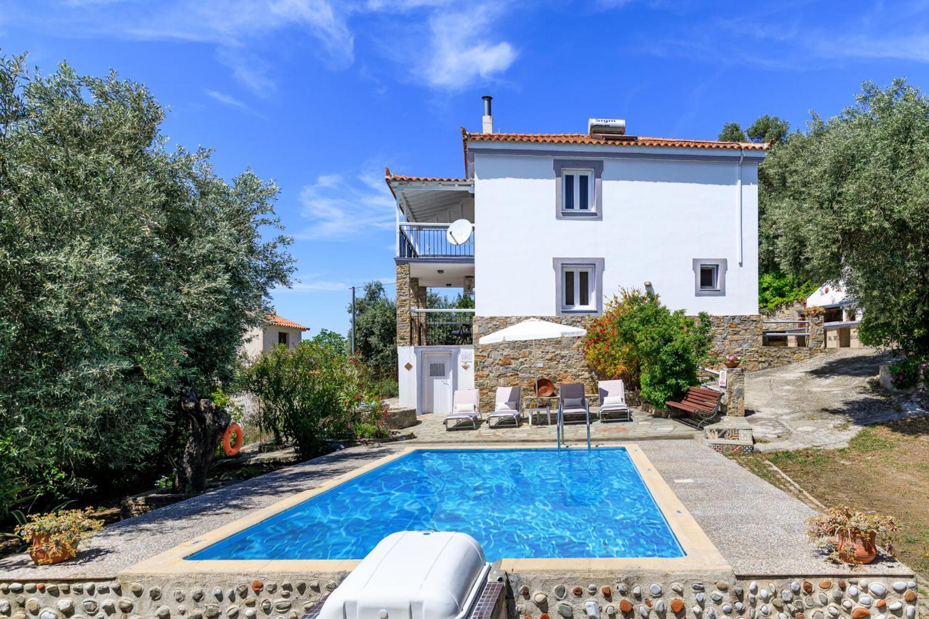 Villa Agia Marina Скопелос Экстерьер фото