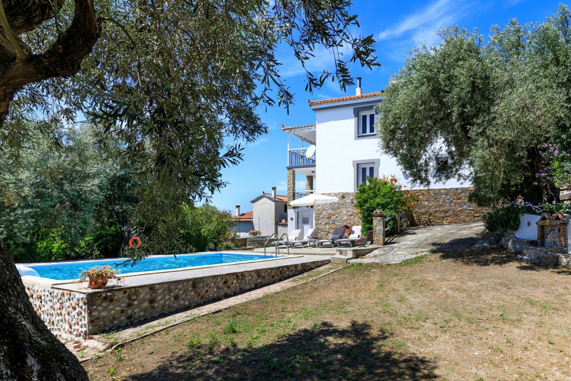 Villa Agia Marina Скопелос Экстерьер фото